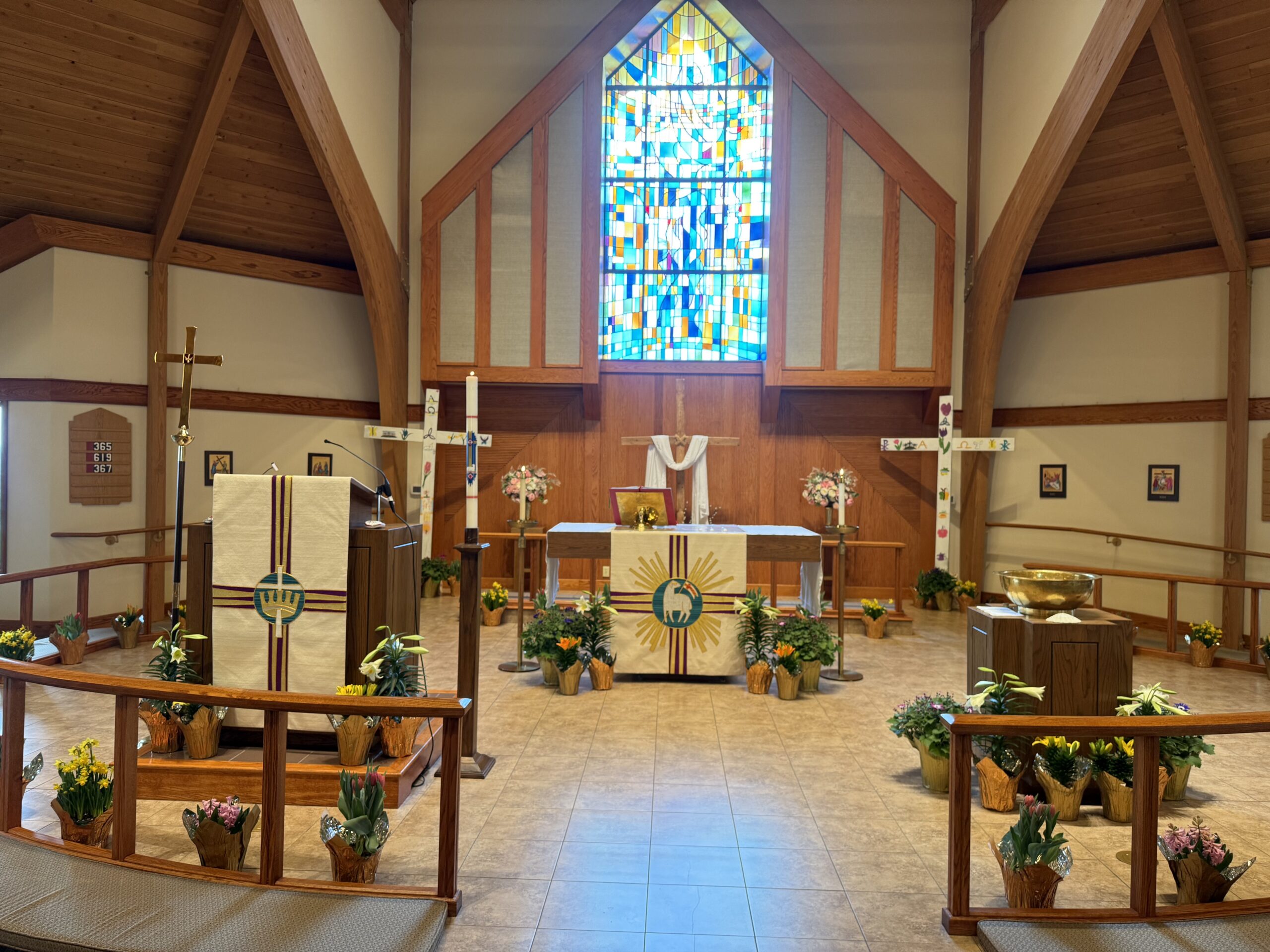 Ascension Church altar area